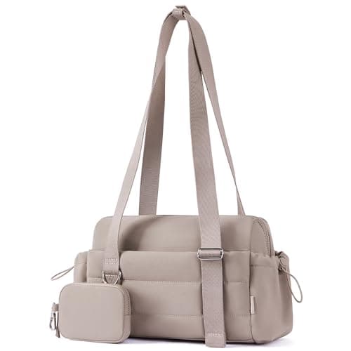 ROULENS Small Gym Bag for Women 2 Set Mini Gym Duffle Bag with Wet Compartment and Coin Wallet, Gym Tote Bag for Workout/Sport/Travel