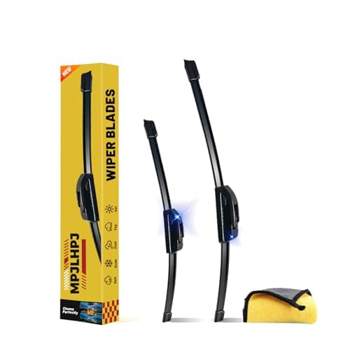 Ford Edge 2007-2014 & Dodge Grand Caravan 2008-2020 Windshield Wiper Blades, 26"+20" U & J Hook All Season OEM Replacement Front Blades
