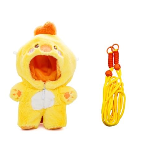 17cm Doll Clothes, 2-Piece Duck Bag Outfit and 49-Inch Adjustable Rope Set