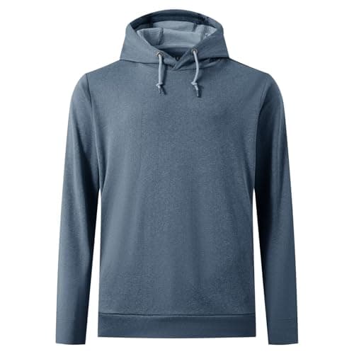 M MAELREG Stretch Moisture Wicking Pullover Hoodies For Men Causual Workout Dry Fit Golf Mens Sweatshirt Hoodies