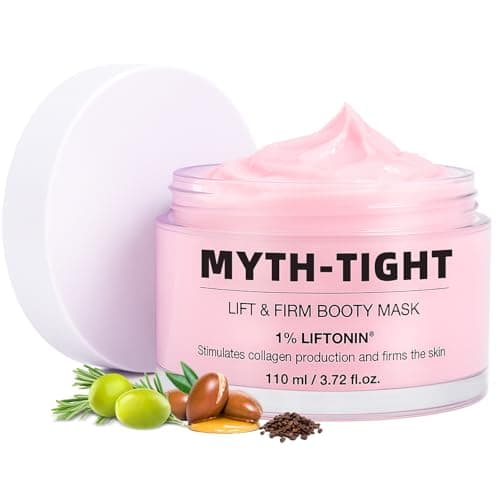 MythosFlow Cellulite Cream, Butt Firming and Lifting Cream - Reduce Cellulite Appearance | Reduce Loose & Stretch Mark Skin Tightening Cream for Body Booty, Legs & Belly Enhances Curves 3.72 fl.oz