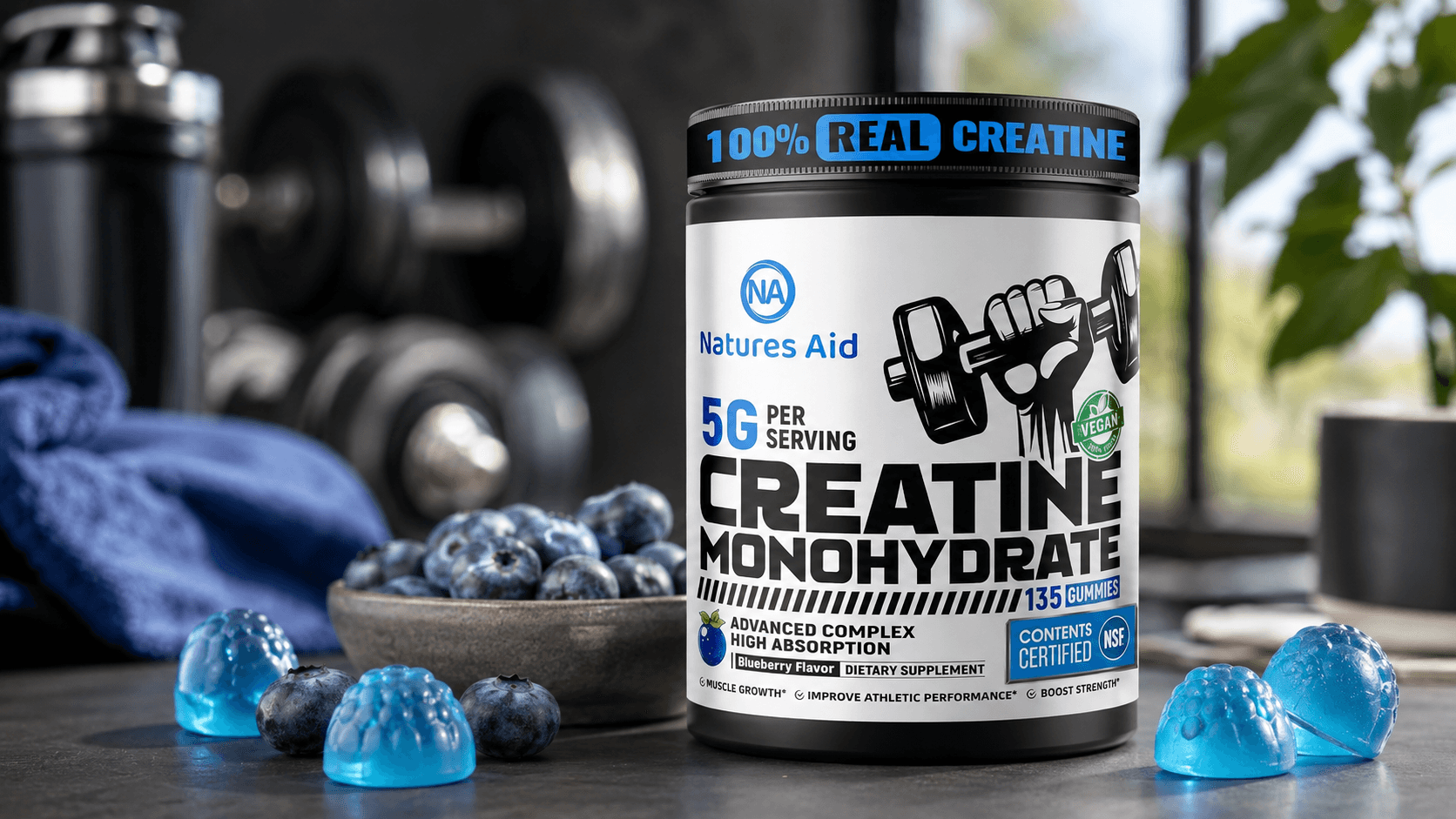 135-Count Creatine Gummies Are 57% Off on Amazon