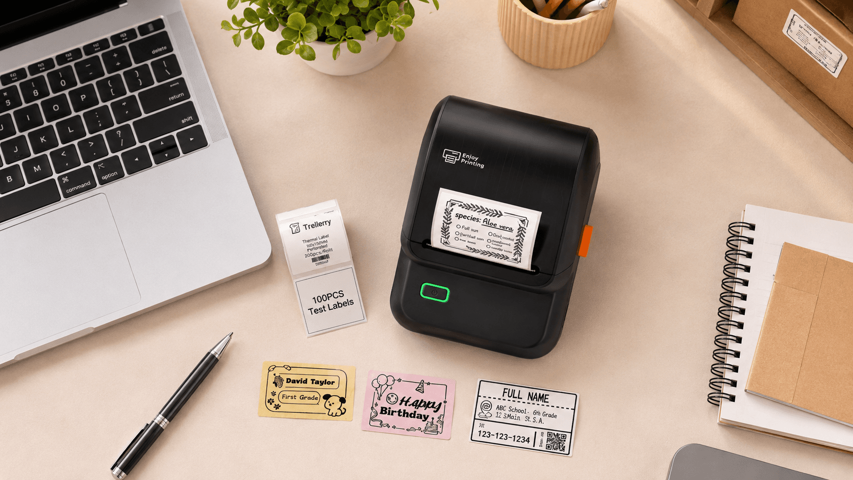 Bluetooth Thermal Label Maker Is Under $14 on Amazon