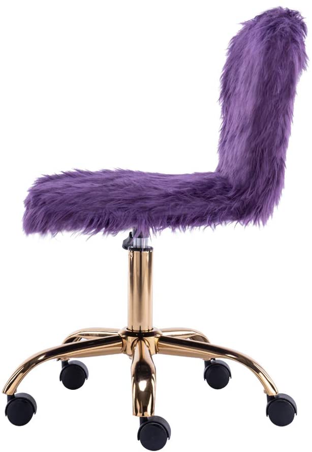 GIA Mid-Back Adjustable Swivel Vanity Chair