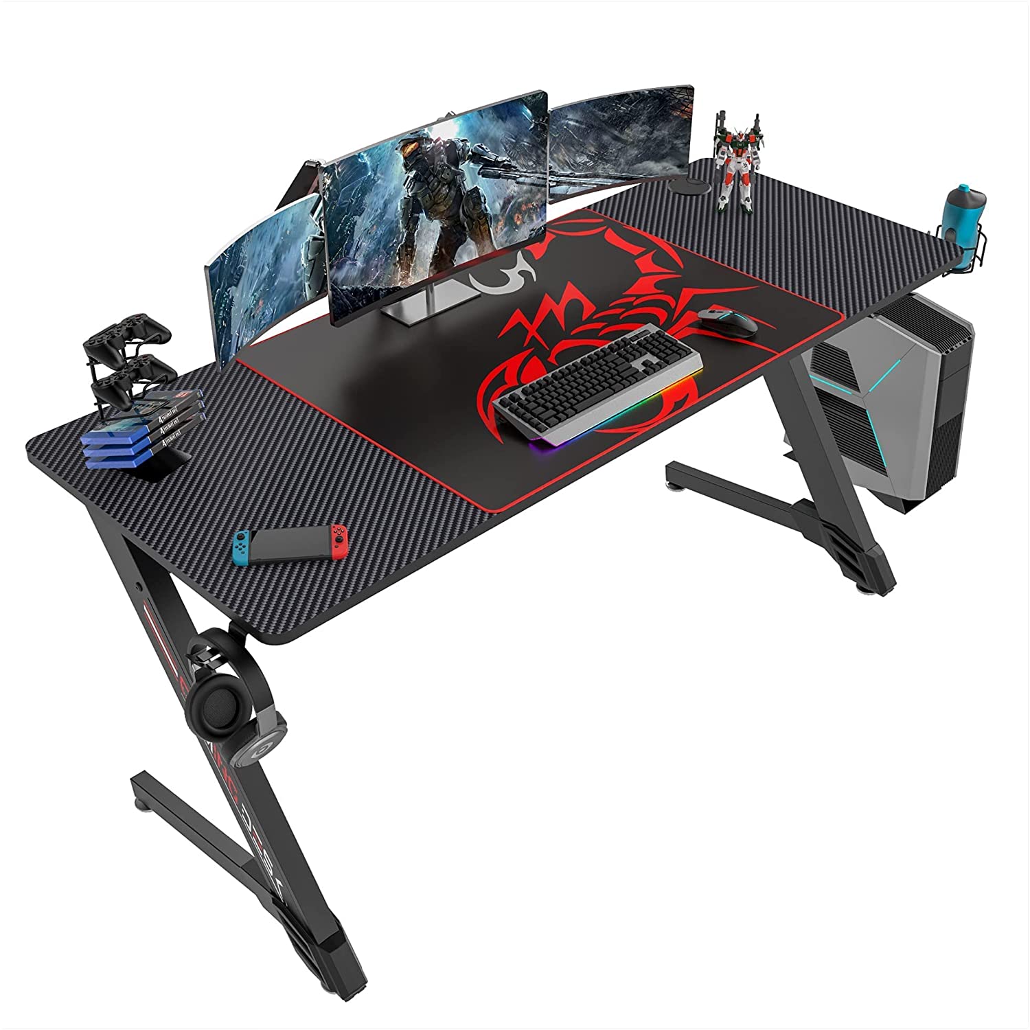 It's_Organized Gaming Desk