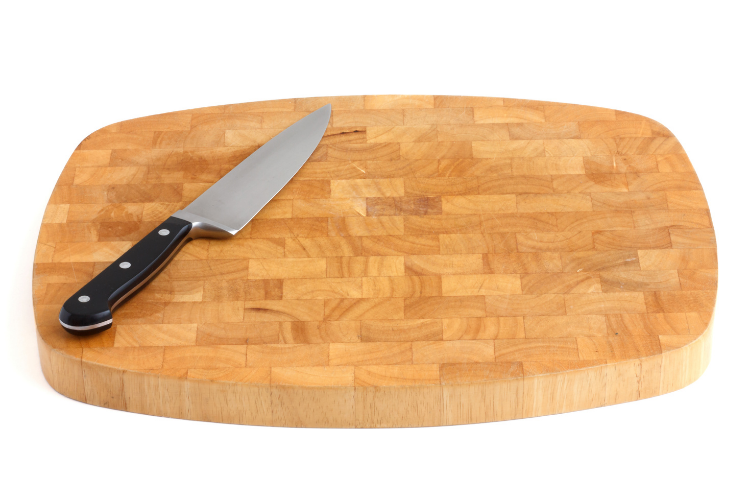 bamboo thick oblong cutting board