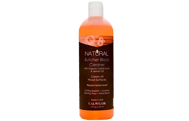 bottle of calfor brand orange cleaning product