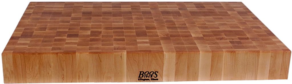 checkerboard wood cutting board