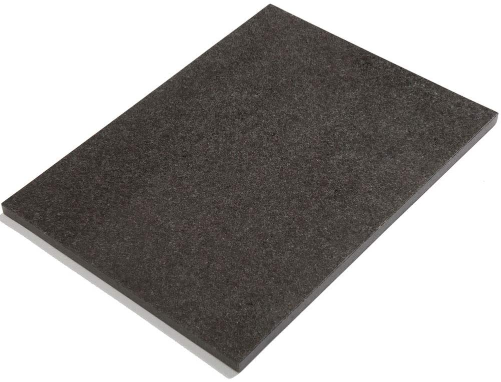 dark grey and black granite rectangular cutting board