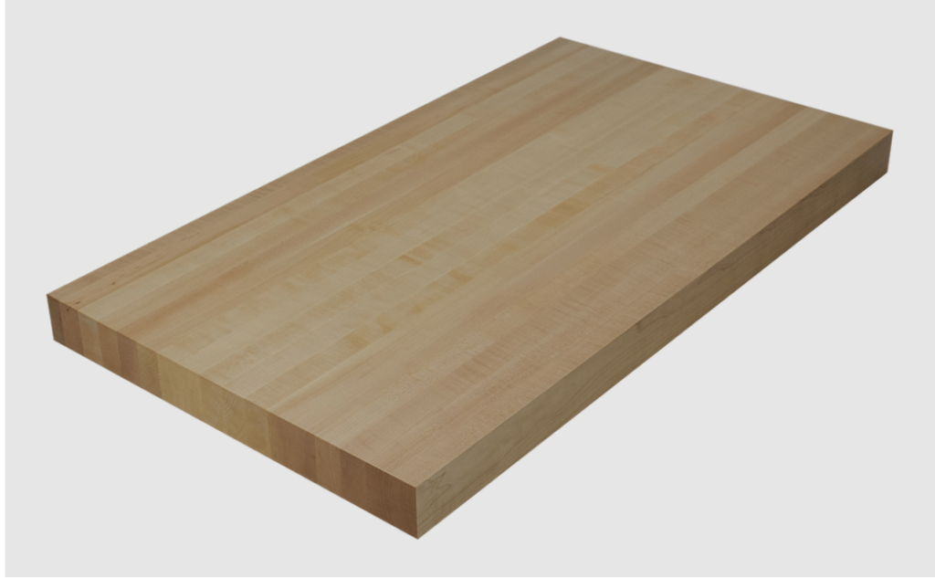 maple butcher block wood