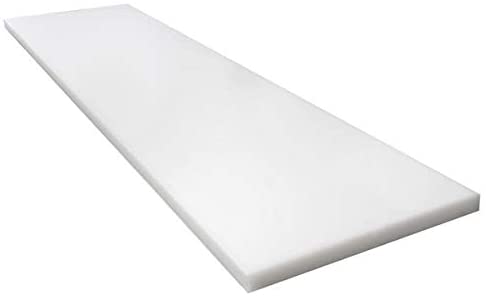 plastic long white cutting board