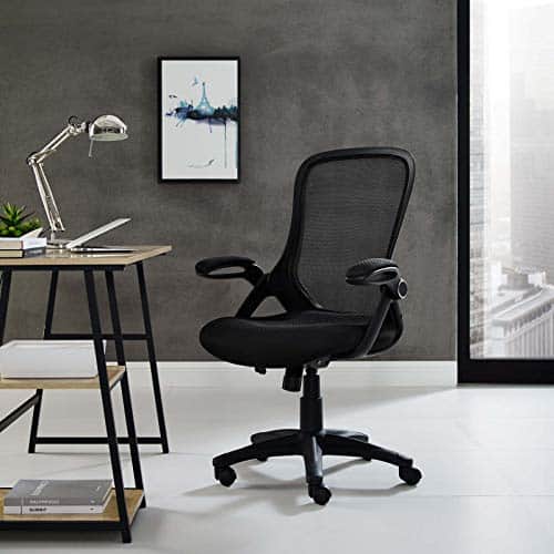 Modway Assert Mesh Adjustable Swivel Computer Desk Office Chair