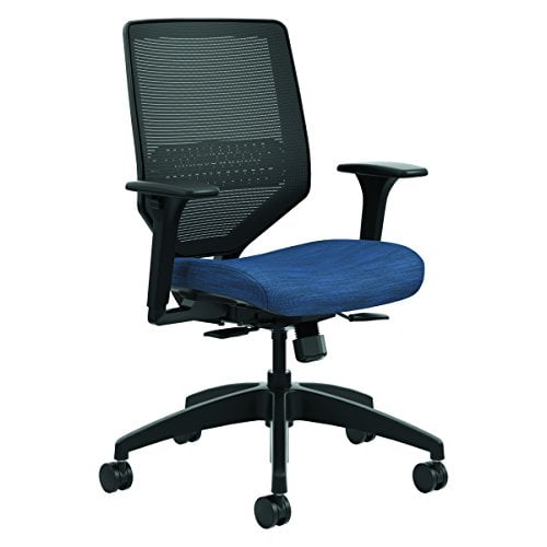 HON SVM1ALC90TK Solve Series Mesh Back Task Chair, Midnight