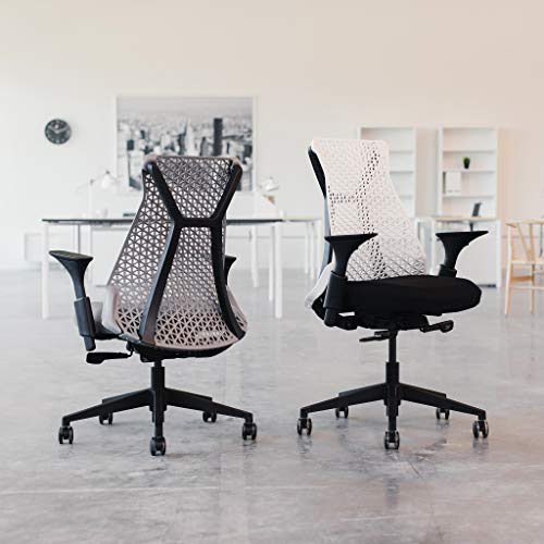 Bowery Fully Adjustable Management Office Chair (Black/Black)