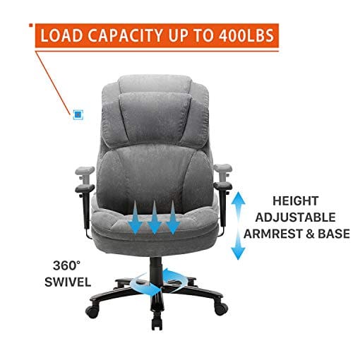 CLATINA Big and Tall Office Chair