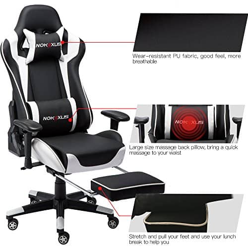 Nokaxus Ergonomic Gaming Chair
