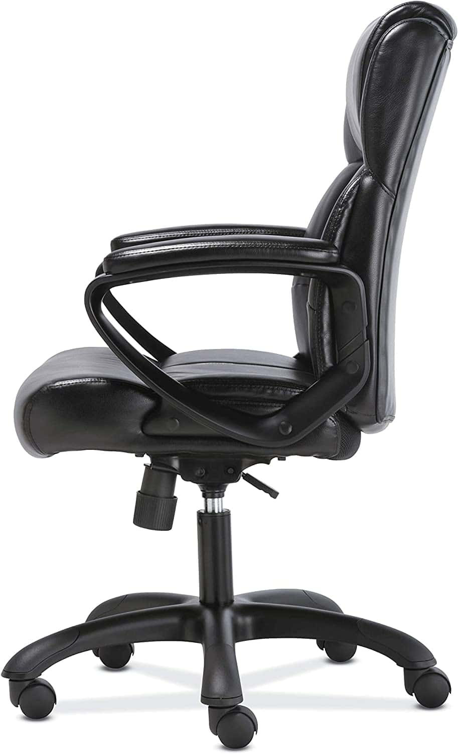 HON Sadie Leather Executive Office Chair Side View