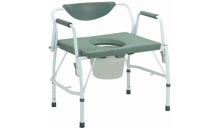 Best Bariatric Drop Arm Commode Drive Medical Bariatric Bedside Commode