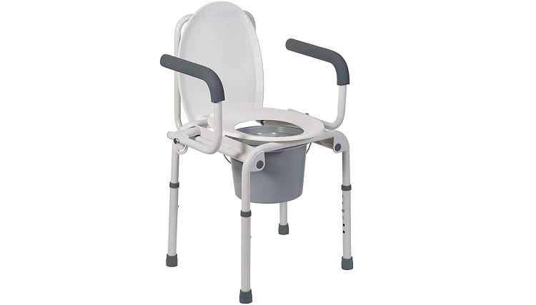 Best Overall Drop Arm Commode DMI Portable Commode