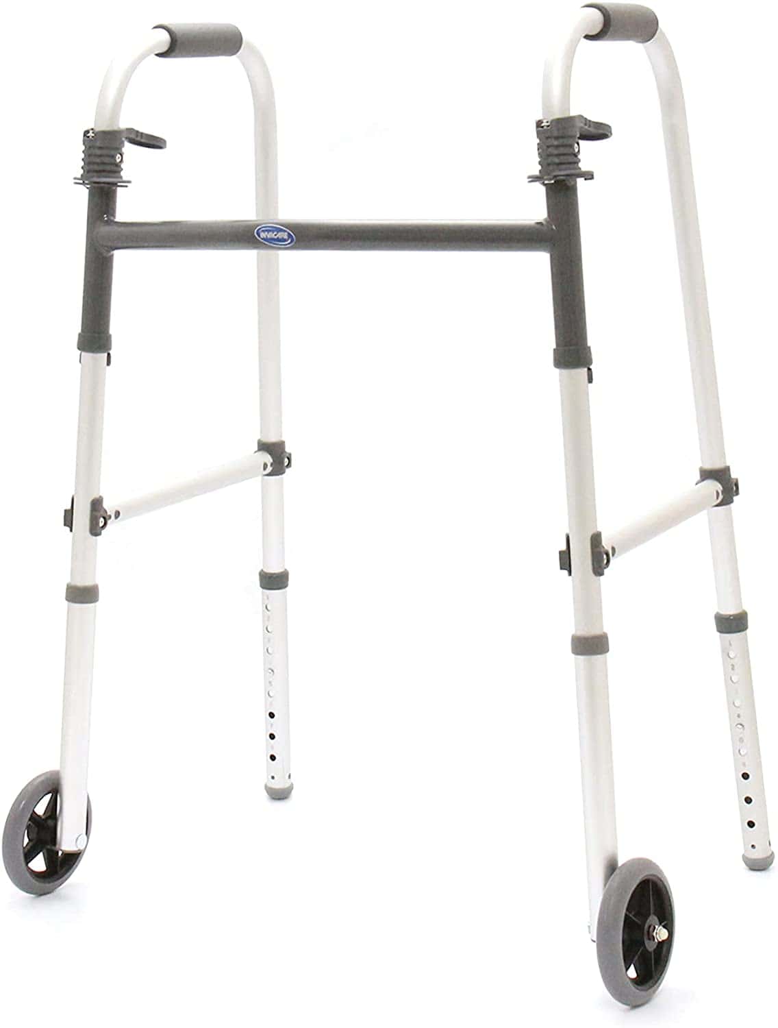 Invacare I-Class Adult Paddle Walker, 5" Fixed Wheels, 6291-5F
