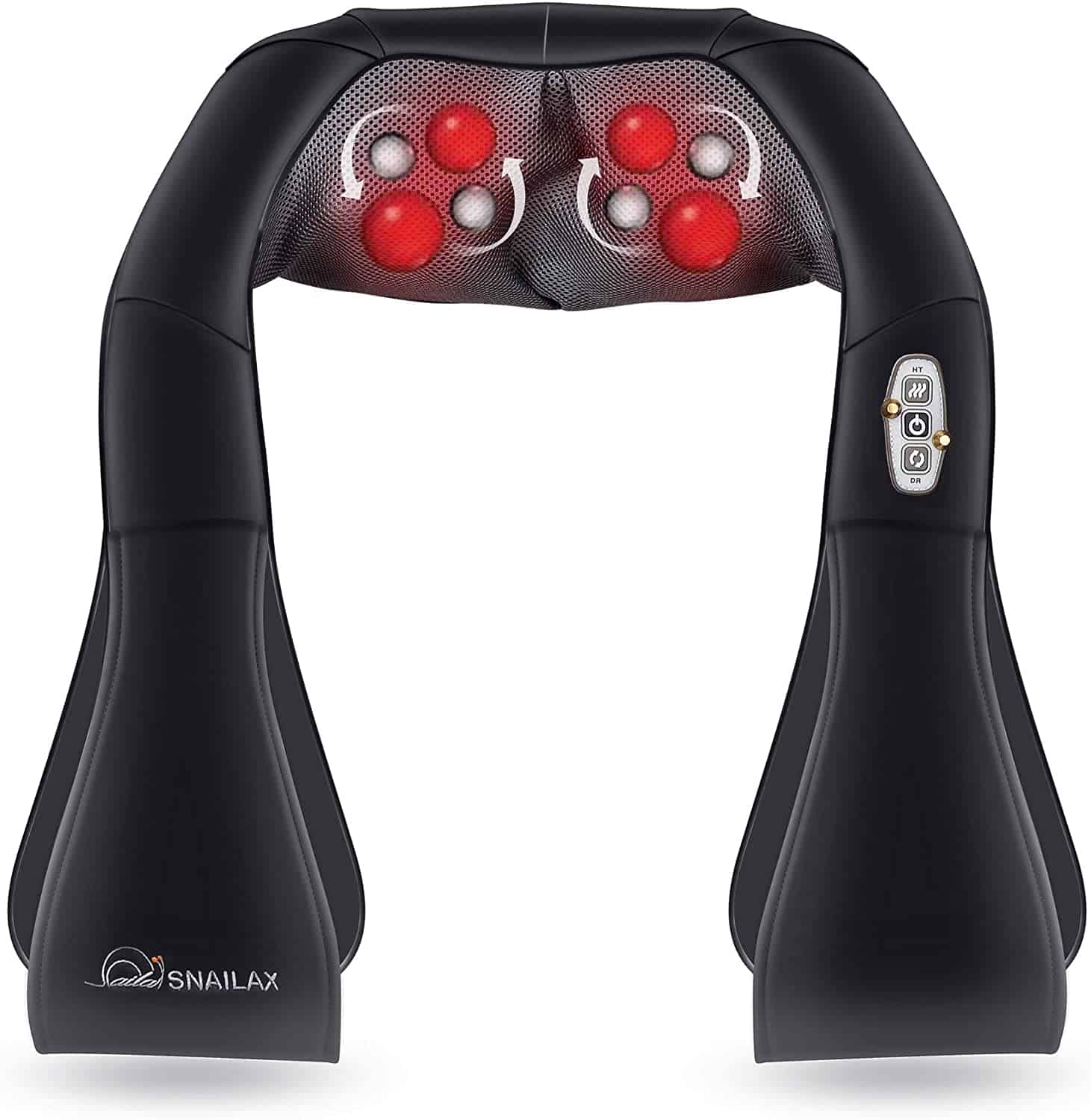 Belmint Shiatsu Neck and Shoulder Massager with Heat Function