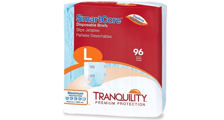 Tranquility SmartCore Disposable Briefs