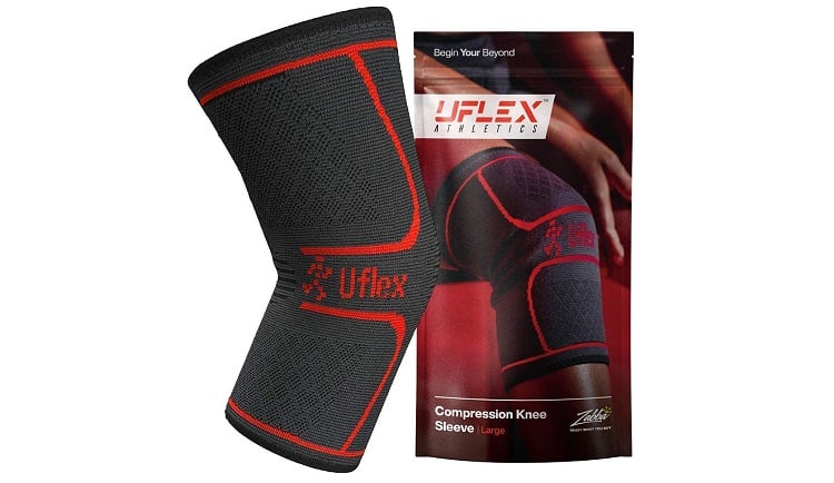 UFlex Athletics Knee Compression Sleeve Support Best Value for Money