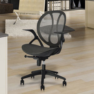 LANGRIA Mid-Back Mesh Adjustable Office Chair