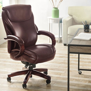 La-Z-Boy Hyland Executive Bonded Leather Office Chair